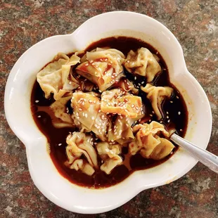 spicy wonton