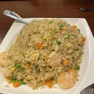Shrimp Fried Rice (delicious, large portions)