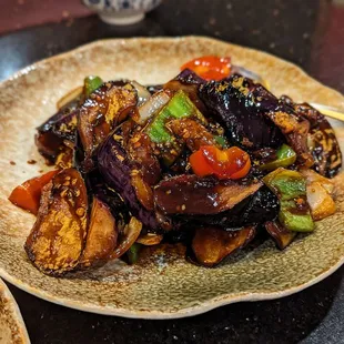 Szechuan eggplant