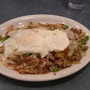 Unusual Skillet Breakfast