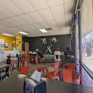 the interior of a restaurant