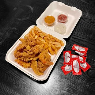 Fish &amp; Shrimp Combo