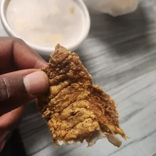 red snapper. Fried very well. Also better quality of fish than I've had from here in the past