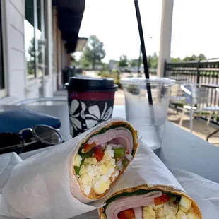 Breakfast burrito. They have a separate breakfast menu and open at 8am!