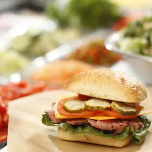 food, sandwiches