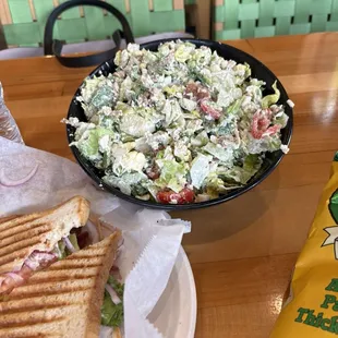 Chicken Cobb salad