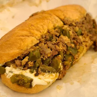 Jalapeño Cream Cheese Cheesesteak!