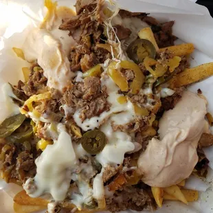Philly cheese steak fries!