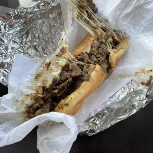 Garlic Mushroom Cheesesteak