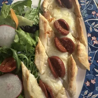 Sucuk and Cheese Pide