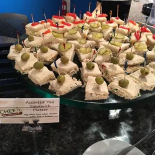 Small sandwich platter