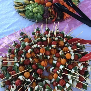 Caprese skewers