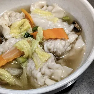 Wonton Soup (pork wonton, chicken broth)
