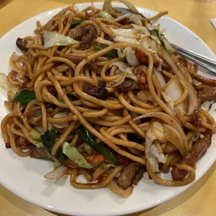 BBQ Pork Chow Mein