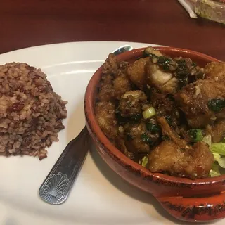 Salt & Pepper Garlic Catfish