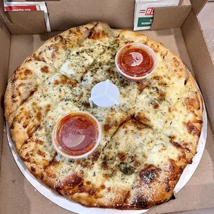 Cheese Bread - Definitely average appetizer but nothing to complain about either. Would order again..