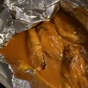 Mild bone in 6 Piece Chicken Wings