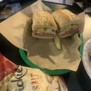 Hot Sicilian Sandwich