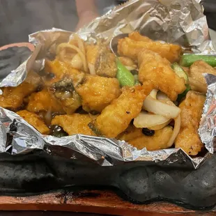 Sizzling Salmon