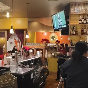 Bar area