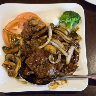Rib Eye Steak Hong-Kong Style Lunch