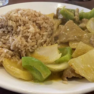 Curry Beef Lunch