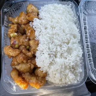 Orange Chicken Lunch
