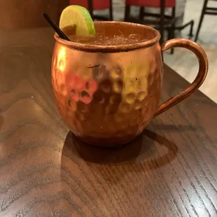 Peach Moscow Mule
