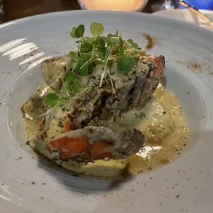 Lobster ravioli