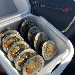 Fish Cake Kimbap