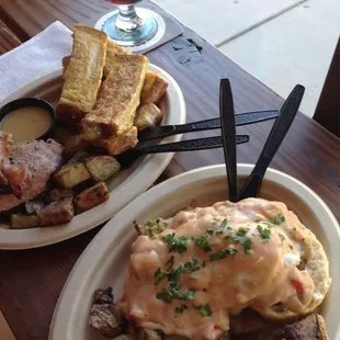 Gran Marnier French toast &amp; Bayou Bennie