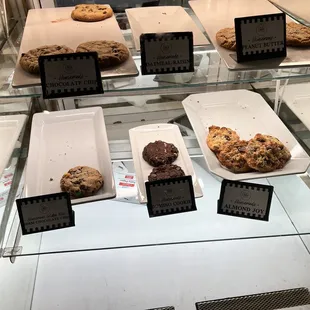 a display of cookies