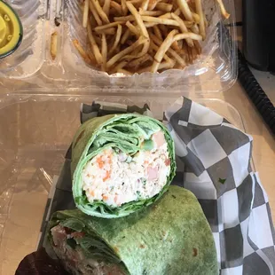 Thai Tuna Salad Wrap