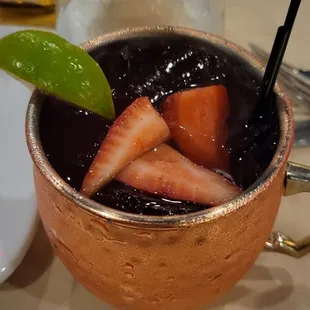 Strawberry mule