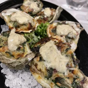 Oysters Rockefeller