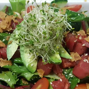 Ahi Poke Salad
