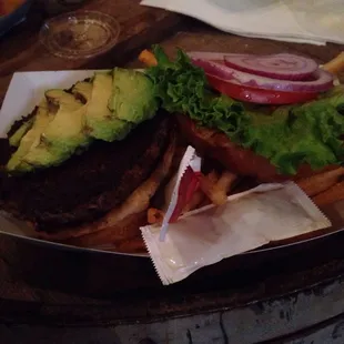 Avocado burger was really good! Maybe not $14 good, but really filing