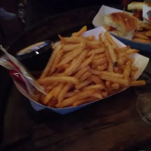 Awesome fries with ranch dip!