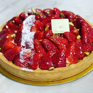 Strawberry tart