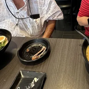 Seafood curry ramen