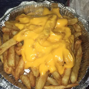 Excellent cheese fries