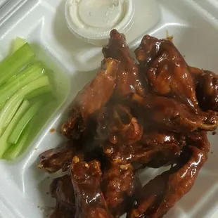 BBQ Buffalo Chicken Wings