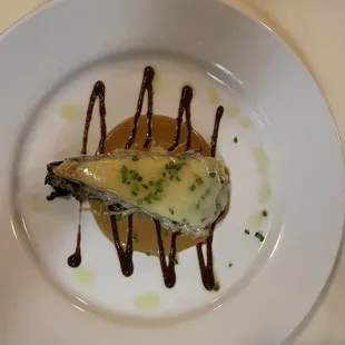 Mushroom and Chive Crepe Torte