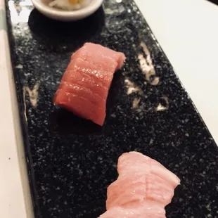 Yaas... delicious but pricey chu toro, otoro and uni