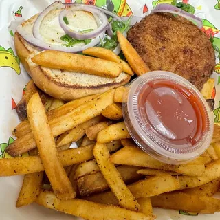 Dungeness Crab Cake Sandwich