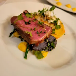Wagyu Ribeye,Wild Mushroom Lasagna