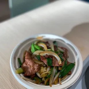 Beef Scallion Beef Stir-Fry
