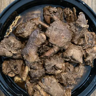 Sauteed Duck in Brown Sauce ($14.95) a lot of meat, but very saucy too.