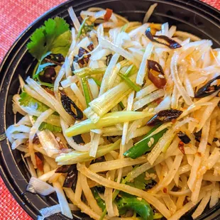 Delivery: Chinese Potato Salad