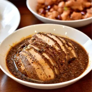 Sliced Pork Braised with Laoganma -- IG: @paloaltofoodie